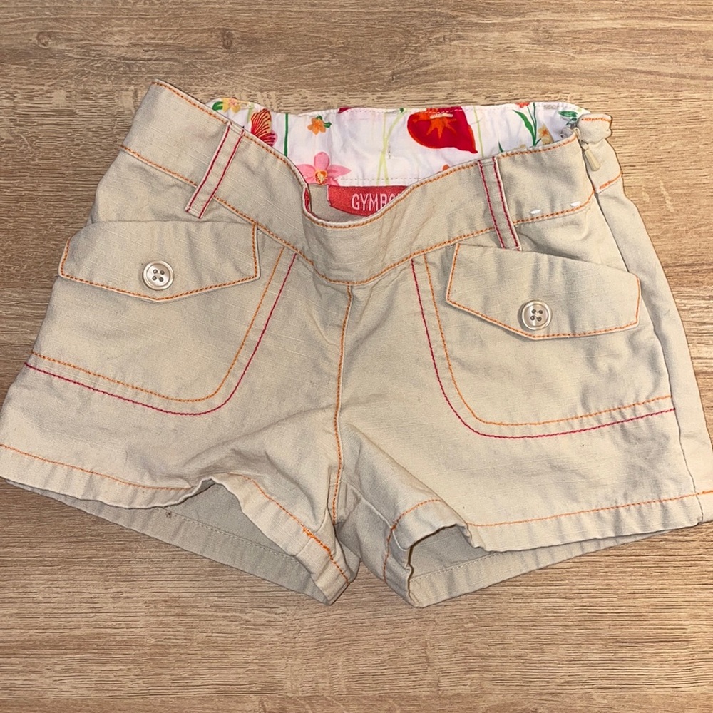 3T Gymboree girls khaki shorts